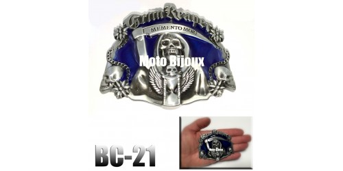 Bc-01Boucle de ceinture Born to Ride (to be translated)